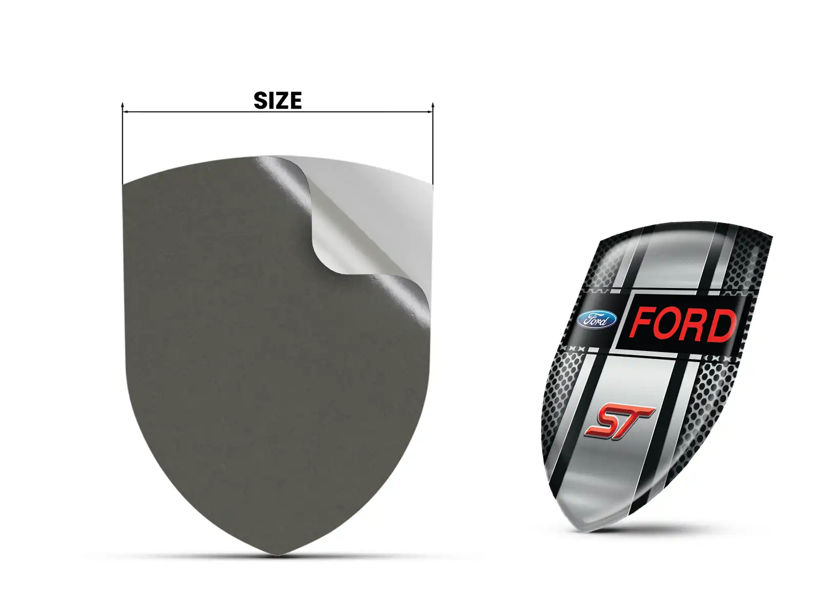 Ford Stickers Silicone Auto Pro Max Robuste Disposition Chic